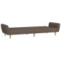 2-seater sofa bed in taupe gray fabric by vidaXL, Sofas - Ref: Foro24-337533, Price: 186,99 €, Discount: %