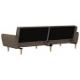 2-seater sofa bed in taupe gray fabric by vidaXL, Sofas - Ref: Foro24-337533, Price: 186,99 €, Discount: %