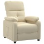 Cream Fabric Recliner by vidaXL, Armchairs - Ref: Foro24-289671, Price: 288,00 €, Discount: %