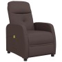 Sillón de masaje eléctrico tela marrón oscuro de vidaXL, Sillones de masaje eléctricos - Ref: Foro24-289831, Precio: 221,12 €...