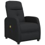 Sillón de masaje de tela negro de vidaXL, Sillones de masaje eléctricos - Ref: Foro24-289828, Precio: 179,14 €, Descuento: %