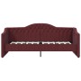 Sofá cama con colchón USB de tela morado 90x200 cm de vidaXL, Camas y somieres - Ref: Foro24-3080289, Precio: 363,99 €, Descu...