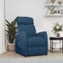 Sillón reclinable de tela azul de vidaXL, Sillones - Ref: Foro24-341697, Precio: 220,63 €, Descuento: %