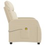 Cream fabric massage chair by vidaXL, Electric massage chairs - Ref: Foro24-289835, Price: 152,21 €, Discount: %