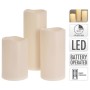 Ambiance LED candle set 3 pieces with remote control by Ambiance, Candles - Ref: Foro24-439724, Price: 28,58 €, Discount: %