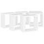 Cube wall shelves 6 units white 30x15x30 cm by vidaXL, Shelves and shelves - Ref: Foro24-807000, Price: 51,88 €, Discount: %