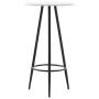 5-piece black plastic high table and stools set by vidaXL, Furniture sets for kitchens and dining rooms - Ref: Foro24-279761,...