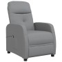 Sillón reclinable eléctrico tela gris claro de vidaXL, Sillones - Ref: Foro24-3073596, Precio: 200,32 €, Descuento: %