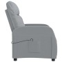 Sillón reclinable eléctrico tela gris claro de vidaXL, Sillones - Ref: Foro24-3073596, Precio: 200,32 €, Descuento: %