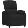 Sillón reclinable eléctrico de tela negro de vidaXL, Sillones - Ref: Foro24-3073844, Precio: 213,13 €, Descuento: %