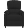 Sillón reclinable eléctrico de tela negro de vidaXL, Sillones - Ref: Foro24-3073844, Precio: 213,13 €, Descuento: %