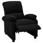 Sillón reclinable eléctrico de tela negro de vidaXL, Sillones - Ref: Foro24-3073844, Precio: 213,13 €, Descuento: %