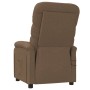 Brown fabric electric massage chair by vidaXL, Electric massage chairs - Ref: Foro24-3073698, Price: 225,01 €, Discount: %