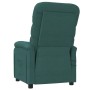 Sillón de masaje eléctrico tela verde oscuro de vidaXL, Sillones de masaje eléctricos - Ref: Foro24-3073700, Precio: 250,25 €...