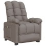 Taupe gray fabric reclining massage chair by vidaXL, Electric massage chairs - Ref: Foro24-289814, Price: 210,99 €, Discount: %