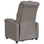 Taupe gray fabric reclining massage chair by vidaXL, Electric massage chairs - Ref: Foro24-289814, Price: 210,99 €, Discount: %