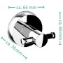 RIDDER Chrome Towel Hook 12110200 by RIDDER, Hangers for the bathroom - Ref: Foro24-421523, Price: 19,64 €, Discount: %