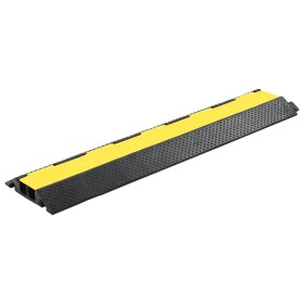 Cable protector ramps 2 rubber channels 101.5 cm by vidaXL, Road and traffic signs - Ref: Foro24-142834, Price: 47,99 €, Disc...