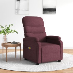 Sillón de masaje eléctrico tela morado de vidaXL, Sillones de masaje eléctricos - Ref: Foro24-3073701, Precio: 261,99 €, Desc...