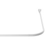 RIDDER Universal white shower curtain rail 160x70 cm by RIDDER, shower bars - Ref: Foro24-425902, Price: 49,40 €, Discount: %