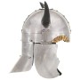 Casco vikingo fantasía LARP acero plateado de vidaXL, Armas coleccionables - Ref: Foro24-286205, Precio: 69,82 €, Descuento: %