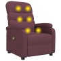 Sillón de masaje eléctrico tela morado de vidaXL, Sillones de masaje eléctricos - Ref: Foro24-3073701, Precio: 261,58 €, Desc...