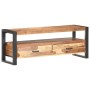 Solid wood TV stand with honey finish 120x35x45 cm by vidaXL, TV Furniture - Ref: Foro24-321551, Price: 216,35 €, Discount: %