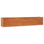 Arriate oxidado de acero corten 240x40x45 cm de vidaXL, Maceteros y jardineras - Ref: Foro24-151954, Precio: 86,99 €, Descuen...