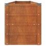 Arriate oxidado de acero corten 240x40x45 cm de vidaXL, Maceteros y jardineras - Ref: Foro24-151954, Precio: 86,99 €, Descuen...