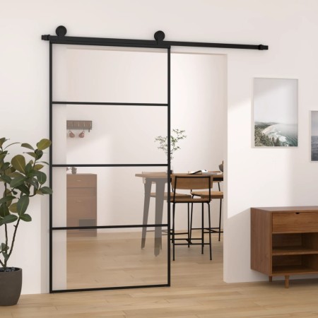 Schiebetür-Glasbeschlag-Set ESG-Aluminium 102,5x205 cm von vidaXL, Türen für zu Hause - Ref: Foro24-3152150, Preis: 244,64 €,...