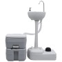 Toilet set with sink and portable water tank for camping by vidaXL, Camping and hiking - Ref: Foro24-3154905, Price: 350,11 €...