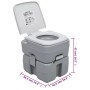 Portable toilet and water tank set for camping by vidaXL, Camping and hiking - Ref: Foro24-3154902, Price: 233,11 €, Discount: %