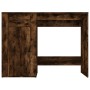 Smoked oak plywood desk 100x49x75 cm by vidaXL, Desks - Ref: Foro24-816789, Price: 77,63 €, Discount: %