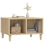 Sonoma oak plywood coffee table 60x50x36.5 cm by vidaXL, Coffee table - Ref: Foro24-821031, Price: 44,93 €, Discount: %