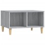 Mesa de centro madera contrachapada gris Sonoma 60x50x36,5 cm de vidaXL, Mesas de centro - Ref: Foro24-821034, Precio: 32,99 ...