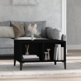 Black plywood coffee table 60x50x36.5 cm by vidaXL, Coffee table - Ref: Foro24-821037, Price: 33,75 €, Discount: %