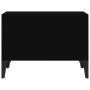 Mesa de centro madera contrachapada negro 60x50x36,5 cm de vidaXL, Mesas de centro - Ref: Foro24-821037, Precio: 33,72 €, Des...