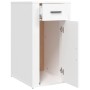 White plywood desk cabinet 40x49x75 cm by vidaXL, Closets and storage - Ref: Foro24-816792, Price: 70,58 €, Discount: %