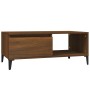 Oak brown plywood coffee table 90x50x36.5 cm by vidaXL, Coffee table - Ref: Foro24-821059, Price: 68,80 €, Discount: %