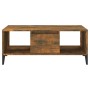 Smoked oak plywood coffee table 90x50x36.5 cm by vidaXL, Coffee table - Ref: Foro24-821073, Price: 46,99 €, Discount: %