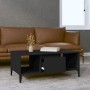 Couchtisch aus schwarzem Sperrholz, 90 x 50 x 36,5 cm von vidaXL, Couchtisch - Ref: Foro24-821069, Preis: 49,99 €, Rabatt: %