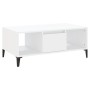 Mesa de centro madera contrachapada blanco 90x50x36,5 cm de vidaXL, Mesas de centro - Ref: Foro24-821068, Precio: 47,88 €, De...