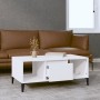 Couchtisch aus weißem Sperrholz, 90 x 50 x 36,5 cm von vidaXL, Couchtisch - Ref: Foro24-821068, Preis: 47,88 €, Rabatt: %