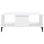 Mesa de centro madera contrachapada blanco 90x50x36,5 cm de vidaXL, Mesas de centro - Ref: Foro24-821068, Precio: 47,88 €, De...