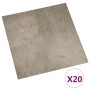 Tarimas autoadhesivas 20 uds PVC 1,86 m² gris de vidaXL, Suelos y moquetas - Ref: Foro24-330132, Precio: 30,47 €, Descuento: %