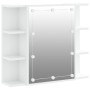 Furniture with mirror and bright white LED lights 70x16.5x60 cm by vidaXL, bathroom vanities - Ref: Foro24-808879, Price: 85,...