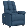 Sillón de masaje de tela azul de vidaXL, Sillones de masaje eléctricos - Ref: Foro24-342743, Precio: 208,07 €, Descuento: %