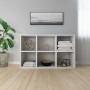 Glossy white engineered wood shelf/sideboard 66x30x98 cm by vidaXL, Bookcases and shelves - Ref: Foro24-800348, Price: 64,70 ...