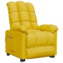 Sillón de masaje de tela amarillo de vidaXL, Sillones de masaje eléctricos - Ref: Foro24-342744, Precio: 200,32 €, Descuento: %