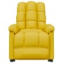 Sillón de masaje de tela amarillo de vidaXL, Sillones de masaje eléctricos - Ref: Foro24-342744, Precio: 200,32 €, Descuento: %